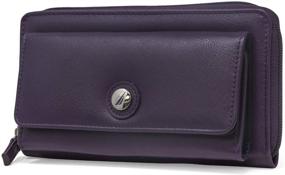img 4 attached to 👛 Nautica Women's Wallet Clutch Organizer for Stylish Handbags & Wallets