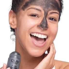 img 1 attached to 🌿 Olay Clay Charcoal Facial Mask Stick - Pore Detox Black Charcoal, Beauty Gift for Women 1.7 Oz - Face Mask for Spa and Natural Skin Care