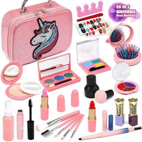 img 4 attached to 👧 Girls' Enjoybot Kids Makeup Set