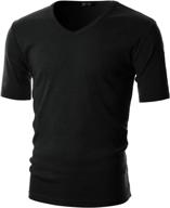 givon men's slim-fit comfortsoft lightweight v-neck t-shirt in cotton blend логотип