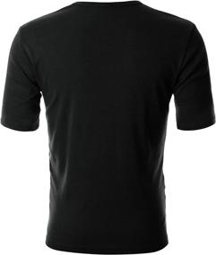 img 2 attached to GIVON Men's Slim-Fit ComfortSoft Lightweight V-Neck T-Shirt in Cotton Blend