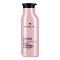 🌺 pureology pure volume shampoo: volumizing formula for flat, fine, color-treated hair, lightweight & sulfate-free, vegan, updated packaging logo