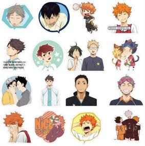 img 1 attached to 50pcs Anime Haikyuu Stickers - Waterproof Vinyl Decals for Laptop, Water Bottle, Bike, and More! Perfect Gift for Kids, Children, and Teens!