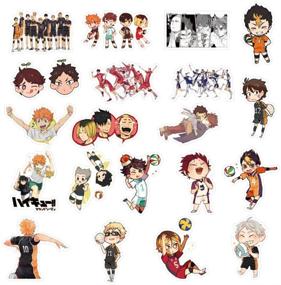 img 3 attached to 50pcs Anime Haikyuu Stickers - Waterproof Vinyl Decals for Laptop, Water Bottle, Bike, and More! Perfect Gift for Kids, Children, and Teens!