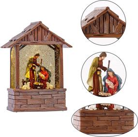 img 2 attached to Рождественское украшение Joyriver Nativity