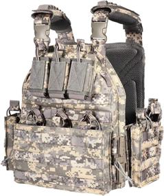 img 3 attached to 🎒 CAMO Tactical Outdoor Carrier Vest: A Premium Choice for Outdoor Enthusiasts