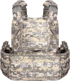 img 1 attached to 🎒 CAMO Tactical Outdoor Carrier Vest: A Premium Choice for Outdoor Enthusiasts