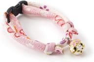 🌸 adorn your cat with elegance: chirimen sakura cat collar logo