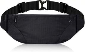 img 4 attached to Fanny Pack for Men & Women - Versatile Running Belt & Waist Pouch for Travel, Outdoor Sports, Gym, and More!