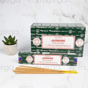 img 2 attached to 12 Count Satya Nag Champa Jasmine Incense Sticks - Enhancing SEO