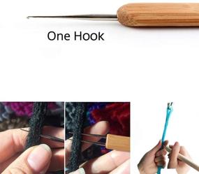 img 3 attached to Shinon Dreadlock Crochet Needle Dreadlocks