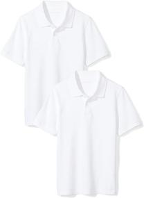 img 4 attached to Affordable Boys' Uniform Short-Sleeve Pique Polo Shirts on Amazon Essentials