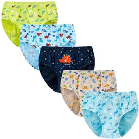 img 4 attached to 🩲 Little Toddlers Cotton Underwear for Boys by CHUNG