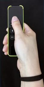 img 1 attached to 📱 NeoFit Case: Sleek Protection with Wrist Strap for Apple TV Remote V4 (Not V5)