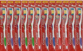 img 2 attached to 🪥 Colgate Premier Extra Clean Toothbrushes (Pack of 12)