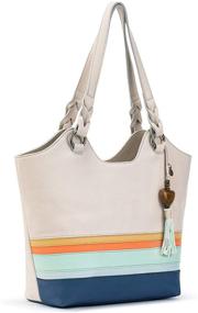 img 2 attached to 👜 The Sierra Leather Shopper by The Sak