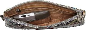 img 1 attached to 💼 Sakroots Slate Beauty Charging Wristlet - Women's Handbags & Wallets