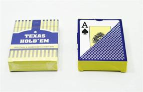 img 4 attached to Playing Holdem 2 Pack All Plastic Regular