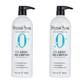 img 3 attached to 🧴 Original Sprout Classic Shampoo: All Hair Care, Sulfate-Free Formula, 32 Oz, 2-Pack (Packaging Variations)