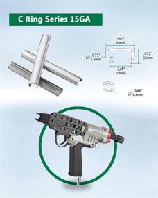 img 3 attached to Meite SC7E Пневматическая застежка 16 дюймов