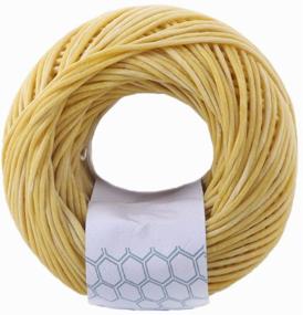 img 2 attached to EricX Light 200 ft Spool of Organic Beeswax Hemp Wick | Thick Gauge (2.0mm) | Well Coated with 100% Beeswax