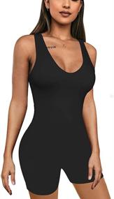 img 3 attached to 👗 XXTAXN Sleeveless Rompers: Stylish Women's Clothing for All Occasions