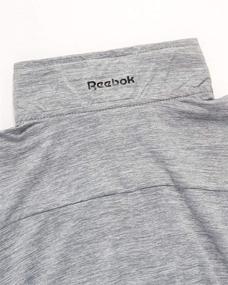 img 1 attached to 👕 Рубашка Rebook легкая с четвертью застежкой для одежды для мальчиков