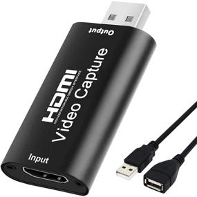 img 4 attached to FeizLink USB2.0 HDMI к USB видео захват карты для 1080p DSLR-видеокамеры и экшн-камеры