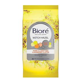 img 3 attached to 🧹 Bioré Witch Hazel Wipes: Effective Pore Clarifying Cleansing Cloths for Acne Prone Skin - 30 Count