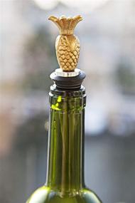 img 3 attached to Латунная пробка для бутылок в форме ананаса Alchemade