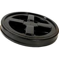 🔄 2-pack gamma2 gamma seals lids (black) - airtight & leakproof seals for 3.5 - 7 gallon buckets, including 5 gallon buckets logo