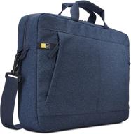 👔 case logic huxton 15.6 laptop attache (huxa-115blu): stylish and secure laptop protection for professionals logo