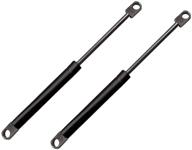 📦 boxi sg459003 4037 universal lift supports gas struts shocks springs dampers - pack of 2 |10" extended length | 6.75" compressed length | 60lbs force | 10.2mm eyelet hole logo