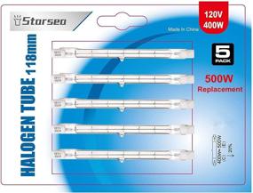 img 2 attached to 💡 Efficient 5Pack Double Halogen Bulb Replacement for Energy Saving