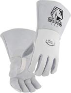 🧤 premium elkskin welding gloves - black stallion logo