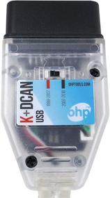 img 2 attached to 🔌 OHP New K+DCAN USB OBD2 Cable for BMW E Chassis Models (1998-2016)