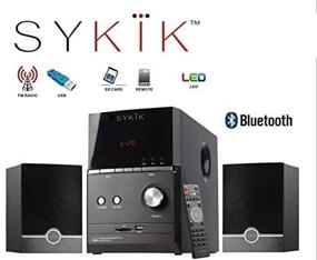 img 1 attached to Мощный сабвуфер Sykik SPME51 с Bluetooth