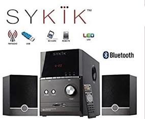 img 2 attached to Мощный сабвуфер Sykik SPME51 с Bluetooth