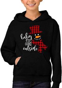 img 2 attached to 🎄 Christmas Grinch Hoodies: Trendy Boys' Holiday Sweatshirts & Fashion Hoodies