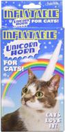 🦄 inflatable unicorn horn for cats by accoutrements logo