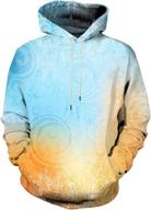 👕 syaimn unisex 3d printed hoodies: fashionable & comfortable sweater for casual workouts логотип