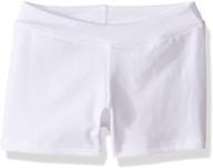 capezio little girls short 4 6: active apparel for young girls logo