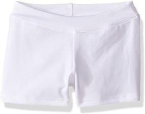 img 1 attached to Capezio Little Girls Short 4 6: Active Apparel for Young Girls
