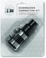 🗑️ waste king 1023 garbage disposal dishwasher connector kit, black logo