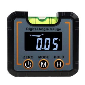 img 4 attached to 📐 LCD Digital Angle Gauge Level Box with Magnetic Base - Protractor Tool for Construction - Digital Angle Finder with Bubble Level for Precise Measurements