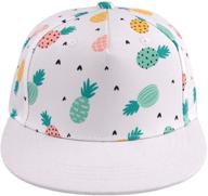 baseball adjustable toddler trucker pineapple logo