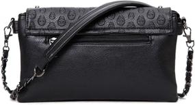 img 3 attached to Classic Vintage Freie Liebe Shoulder Handbags & Wallets for Women