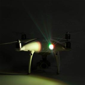 img 1 attached to 🚁 Enhance Night Flights with FUNTEN Drone Lights - Strobe Kit for DJI Inspire 1 2 Phantom Mavic Air Pro Spark Quadcopter - Multi Color