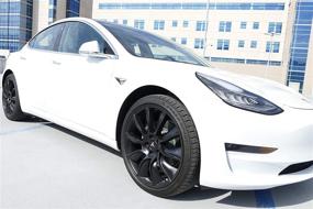 img 1 attached to 🔧 Усовершенствуйте свою Tesla Model S 3 X Y: Превосходные накладки на гайки колес с инструментом для их снятия (глянцевая черная отделка), 22 штуки