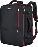 ✈️ ultimate travel companion: backpack airline approved, expandable, and resistant logo